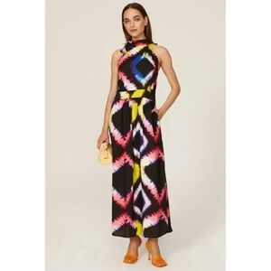 *FLAW* RTR Busayo Rainbow Tie Dye Dress - size 14